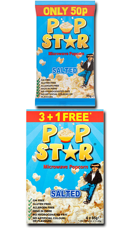 sweet microwave popcorn